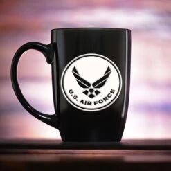 Engraved Air Force Coffee Mug Gifts Personalized