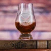 Engraved Air Force Glencairn Whisky Glass