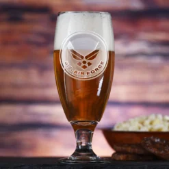 Engraved Air Force Goblet, Military Gifts