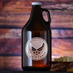 Air Force Engraved Beer Growler Gift