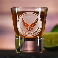 Engraved Air Force Shot Glasses