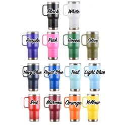 Your Own Logo Travel Tumbler With Handle 7 Your Own Logo Travel Tumbler With Handle -crystal imagery shop AllColors TravelTumblercopy a16fb32c d742 4023 9a89 ff035e72205b