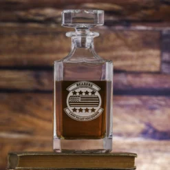 Honor Guard Decanter -crystal imagery shop Bearers Sqdec ColoredBackground scaled