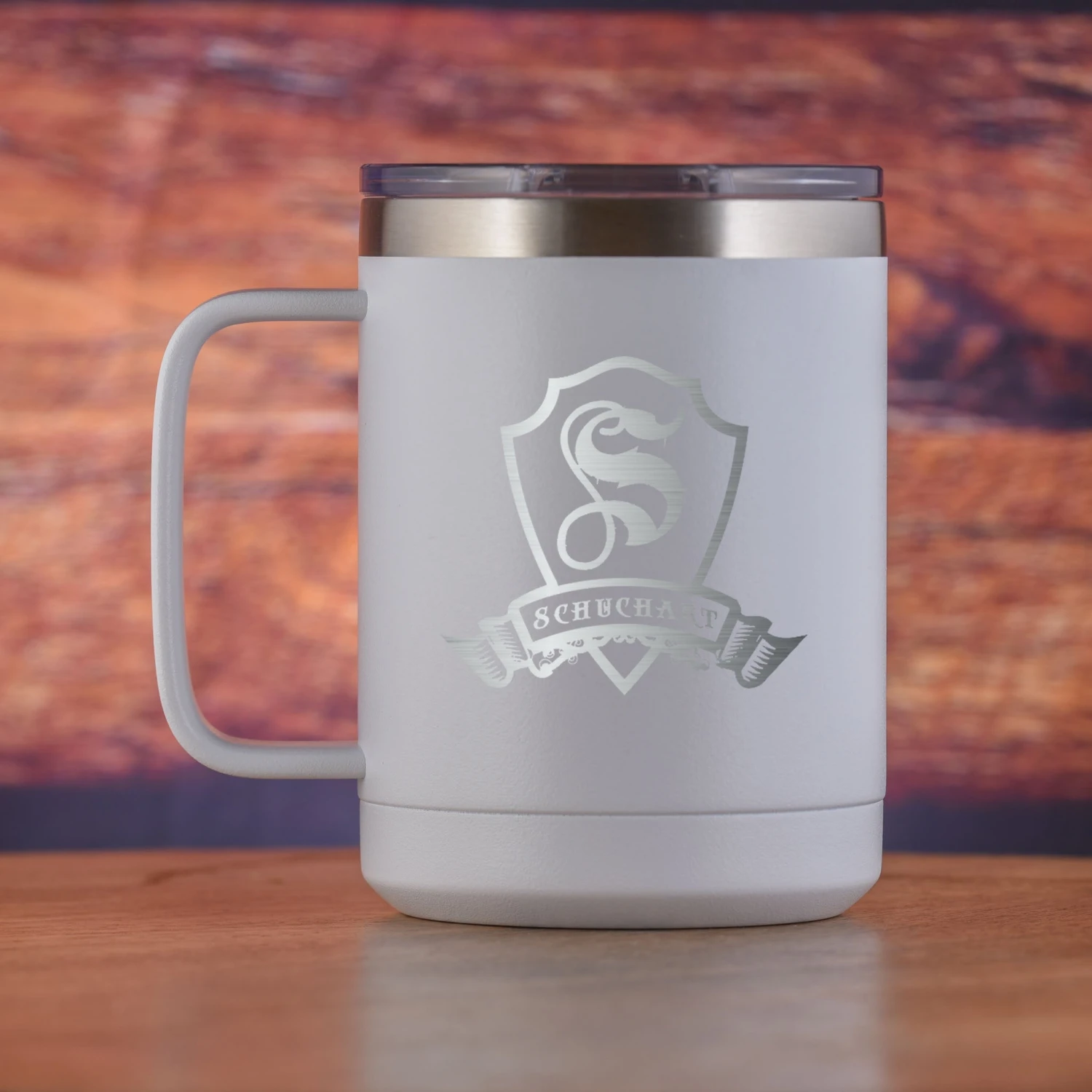 Custom Engraved Coffee Mug Tumbler With Handle 1 Custom Engraved Coffee Mug Tumbler With Handle