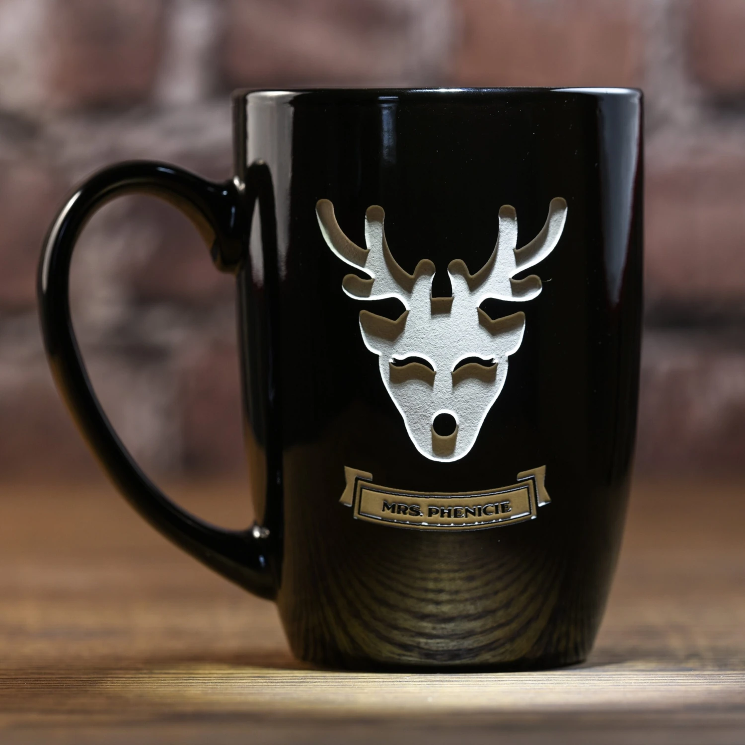 Personalized Reindeer Christmas Coffee Mug 4 Personalized Reindeer Christmas Coffee Mug - Image 4