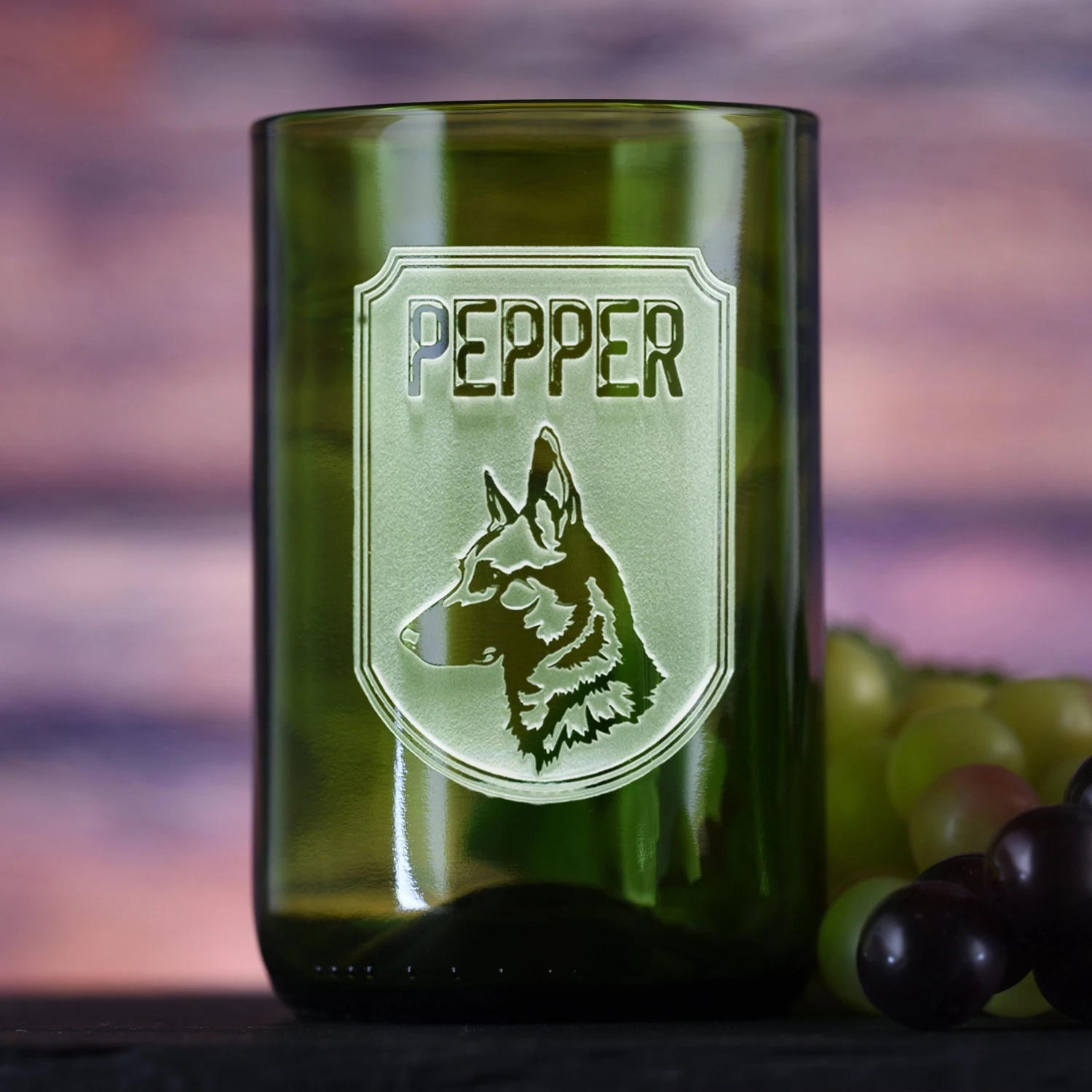 Dog Lover Gift, Personalized Dog Breed Green Cocktail Glass 1 Dog Lover Gift, Personalized Dog Breed Green Cocktail Glass