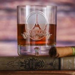 Eiffel Tower Scotch Whiskey Glass