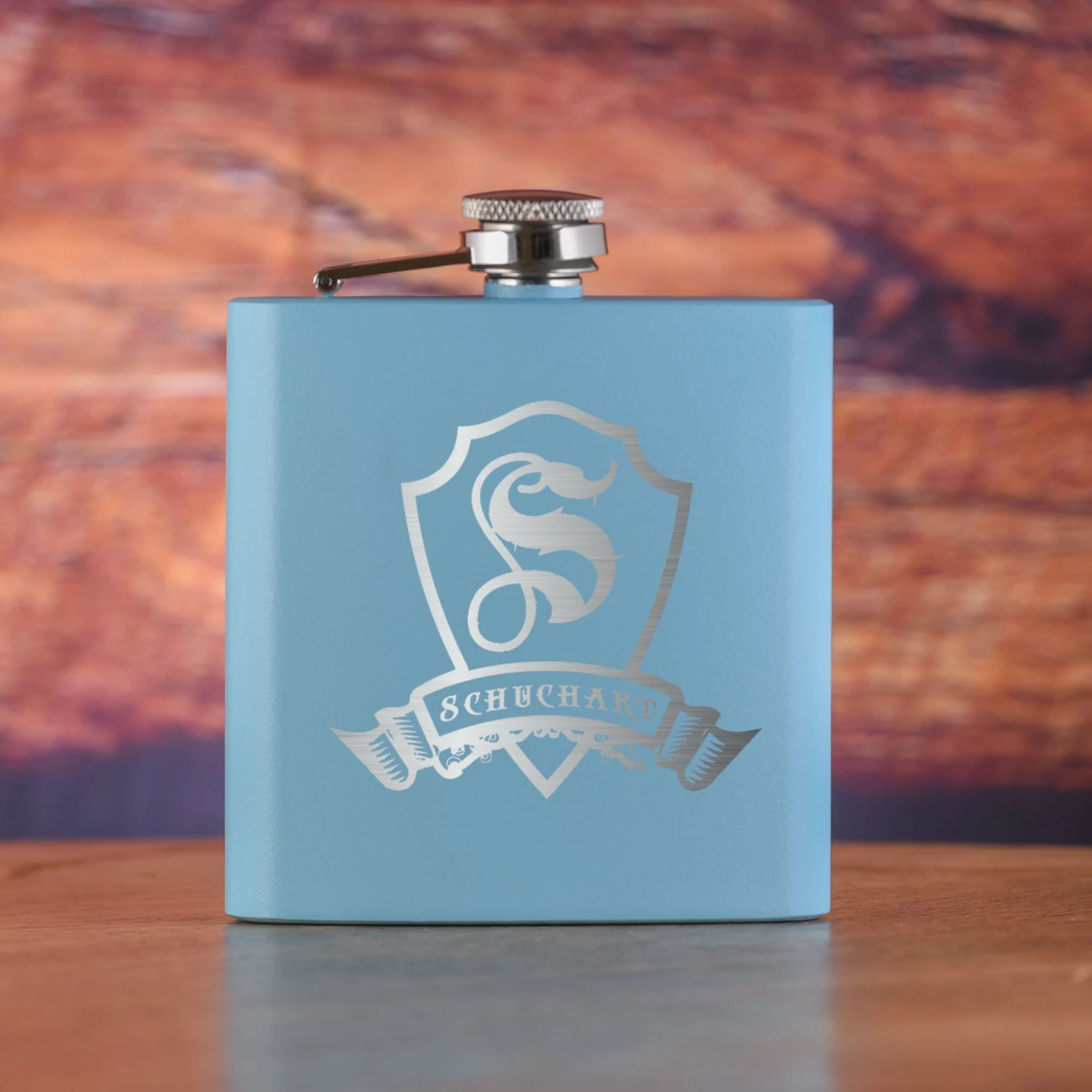 Custom Engraved Flask Gift For Men 2 Custom Engraved Flask Gift For Men - Image 2