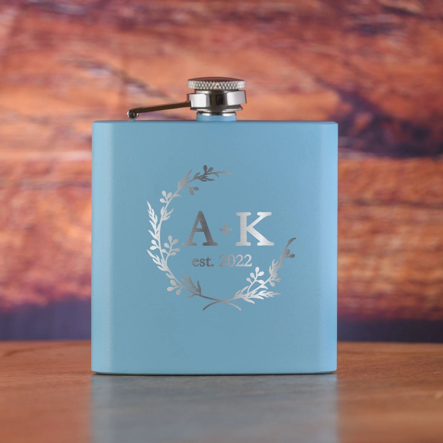 Custom Wedding Favors Flask Gift Engraved 2 Custom Wedding Favors Flask Gift Engraved - Image 2