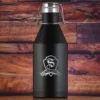 Custom Monogram Black Beer Growler Gift