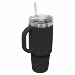Your Logo 40 Oz Travel Mug With Handle, Straw Included -crystal imagery shop LTM7401 e0b96ce0
