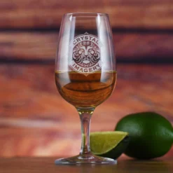 Laser Etched Your Logo Tequila Tasting Glass
