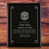 Black Wall Plaque Recognition Award Your Design Laser Etched