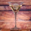 Your Own Logo Engraved Promotional Crystal Martini Glass