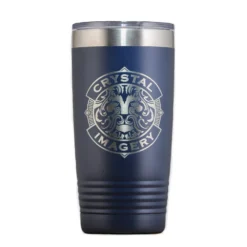 Your Own Logo Travel Coffee Tumbler Yeti Style -crystal imagery shop Logo TUMB NavyBlue scaled
