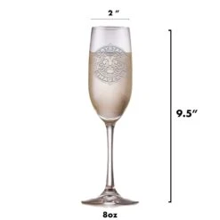 Typewriter Font Personalized Champagne Flute -crystal imagery shop Logo champ 2c4bdc91 8ee5 4585 bd1d 59ad608fb422