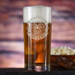 Custom Logo Highball Cooler Mixed Drink Glass