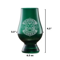 Engraved Green Glencairn Whisky Glass With Monogram -crystal imagery shop Logo glen Green 40274e75 8986 4d1b 9bea b109e75d6d92