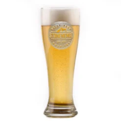 Company Logo Pilsner Beer Glass (Set Of 4) -crystal imagery shop Logo pilsner 2f76828f a3ca 4d44 ac72 e372de5d496c