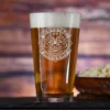 Logo Engraved Pub Pint Glasses (Set Of 4)
