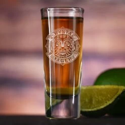 Your Logo Personalized Tequila Shooter/Shot Glass Deep Engraved