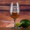 Your Logo Tequila Tasting Glass Deep Engraved