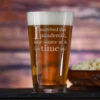 I Survived The Pandemic, One Ounce At A Time Coronavirus Covid-19 Pint Pub Beer Glass