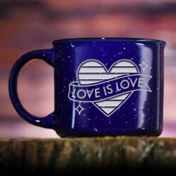 Love Is Love Campfire Mug Gift