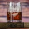 LGBTQ Pride Love Is Love Scotch Whiskey Bourbon Glass