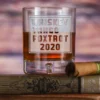 WTF 2020, Whiskey Tango Foxtrot Crystal Rocks DOF Glass