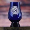 Personalized Blue Glencairn Whisky Glass