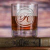 Whiskey DOF Glass With Monogram