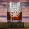 Whiskey Glass With Monogram