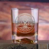 Family Tree Custom Whiskey Glass - Luigi Bormioli On The Rocks