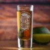It's Worth A Shot, Engraved Tequila Shooter Glass Gift
