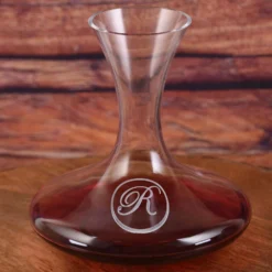Monogram Wine Decanter