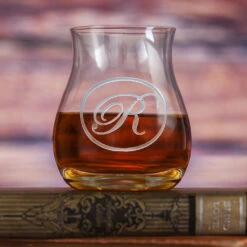 Custom Etched Canadian Whiskey Glass