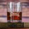 Personalized Engraved Golf Lover Whiskey Glass