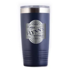 Your Own Whiskey Distillery Label Travel Coffee Tumbler 14 Your Own Whiskey Distillery Label Travel Coffee Tumbler -crystal imagery shop M202 TUMB NavyBlue scaled