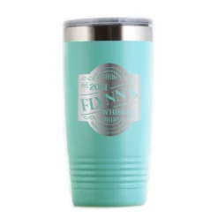 Your Own Whiskey Distillery Label Travel Coffee Tumbler 10 Your Own Whiskey Distillery Label Travel Coffee Tumbler -crystal imagery shop M202 TUMB Teal scaled