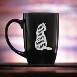 At Least My Cat Loves Me Coffee Mug Gift