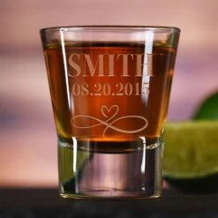 Wedding Favor Shot Glass
