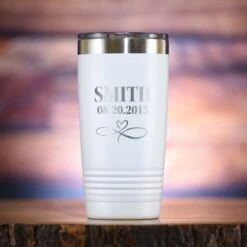 Wedding Favors Travel Tumbler Gift