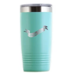 Bride Tribe Bridesmaid Travel Tumbler Gift -crystal imagery shop M219 aqua tumb whitebg 1 scaled