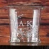 Wedding Gift Personalized Crystal Ice Bucket, Wine Champagne Cooler