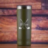 Custom Golfer Theme Skinny Travel Tumbler Gift For Golf Lover