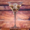 Personalized Crystal Martini Cosmo Glass