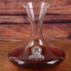 Custom Wine Decanter, Engraved