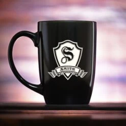 Custom Engraved Coffee Mug