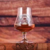 Custom Engraved Monogram Crystal Whiskey Nosing Glass